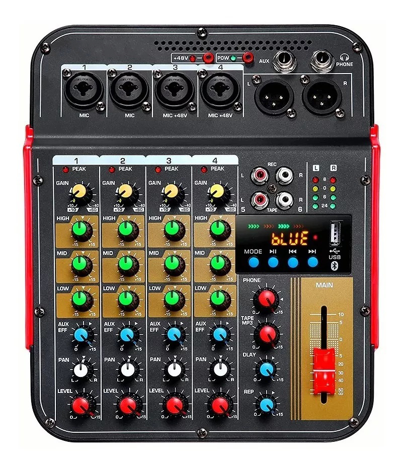 Audio Mixer Bluetooth and Reve - огляд і ціна Audio Music Dj