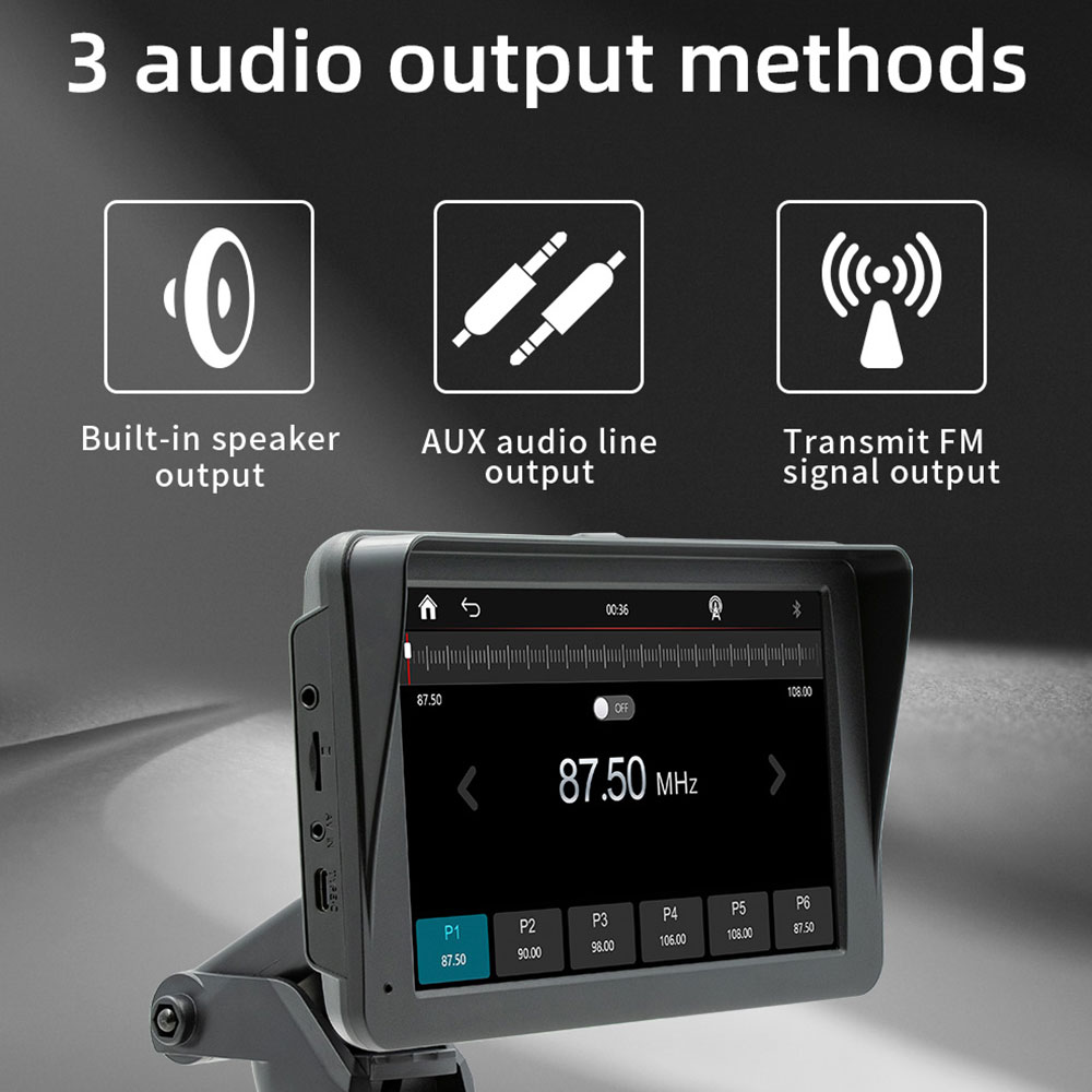 7-Inch Universal Touch HD Scre - огляд і ціна Audio Music Image