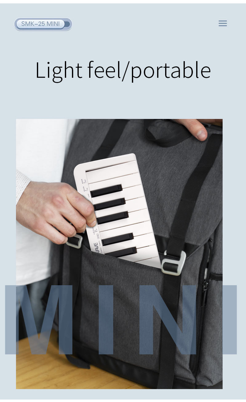 M-VAVE-Mini Teclado MIDI Recar - огляд і ціна Midi Controller Pad