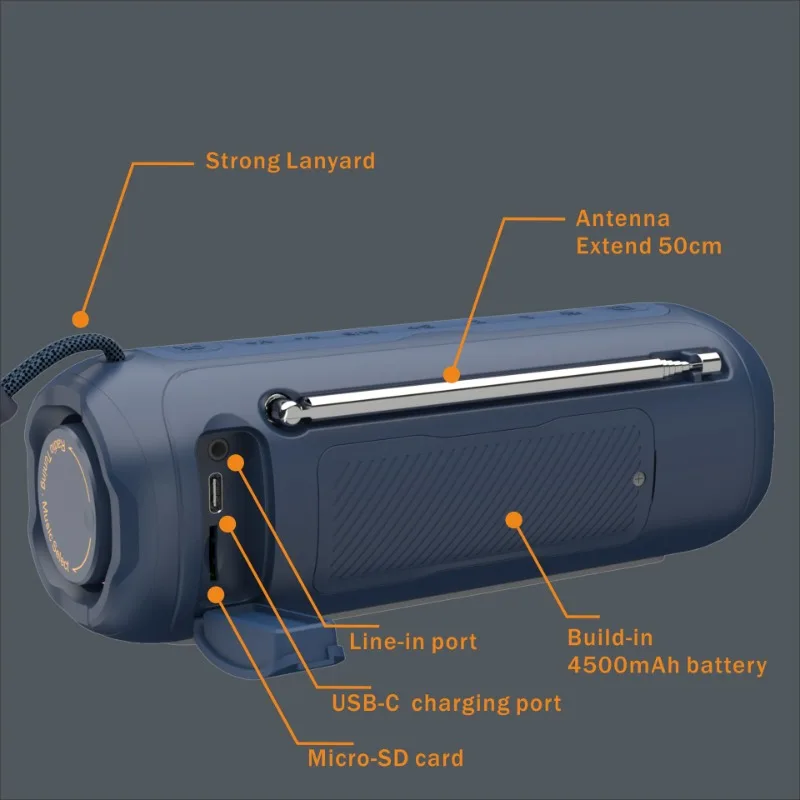 Multi-function Radio Portable  - огляд і ціна Audio Music Spotify