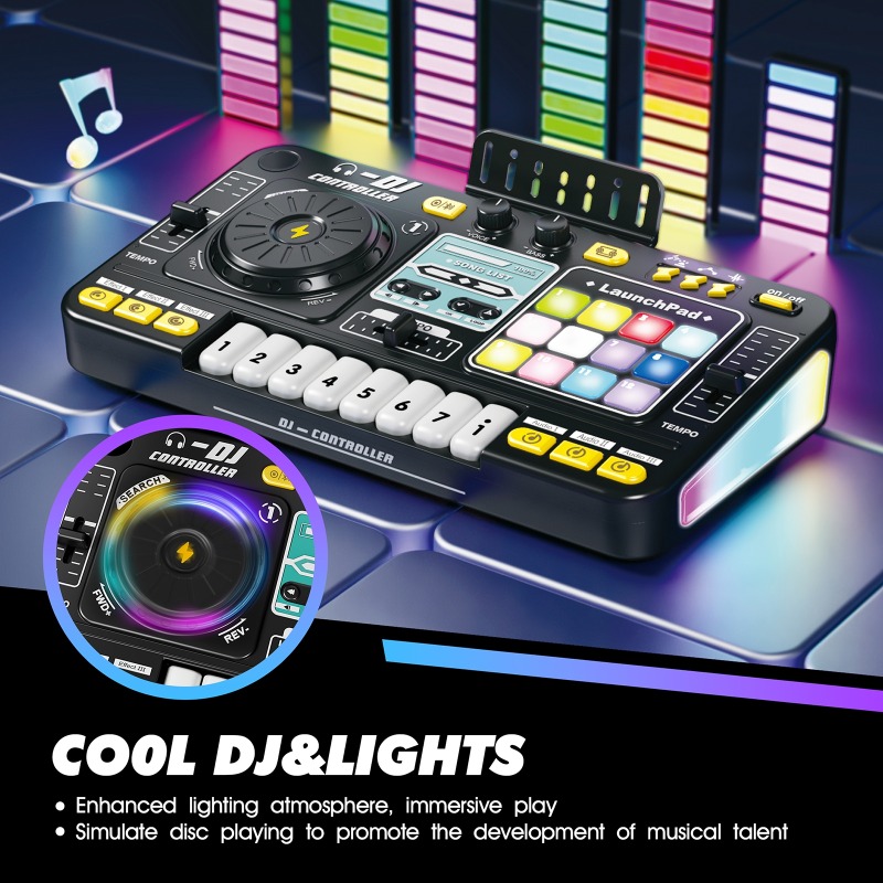 Multifunctional DJ Mixer Child - огляд і ціна Audio Music Dj