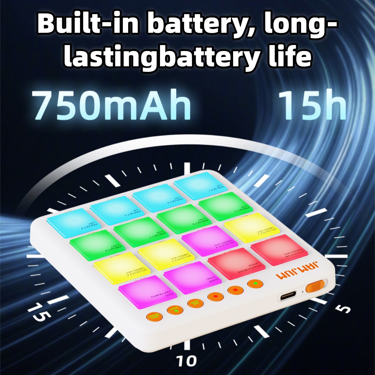 JAMJUM JP-MINI Wireless MIDI P - огляд і ціна Midi Controller Pad