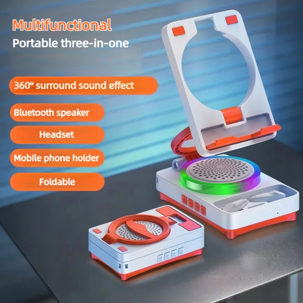 3‑In‑1 Foldable Phone Stand Wi - огляд і ціна Audio Music Spotify