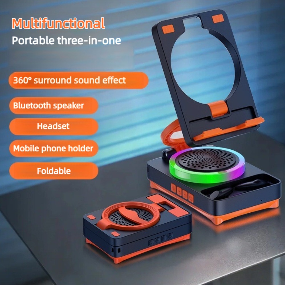 3‑In‑1 Foldable Phone Stand Wi - огляд і ціна Audio Music Spotify