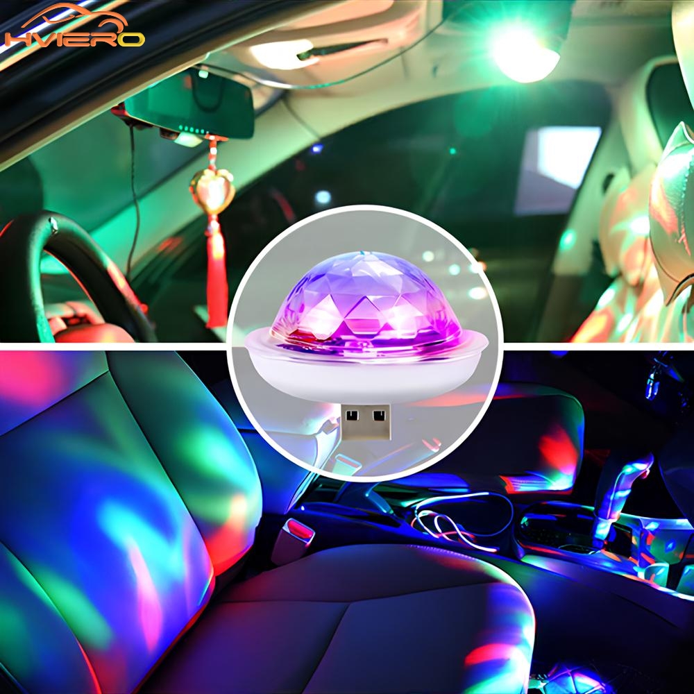 Auto Ambient Lights DJ RGB USB - огляд і ціна Audio Music Dj