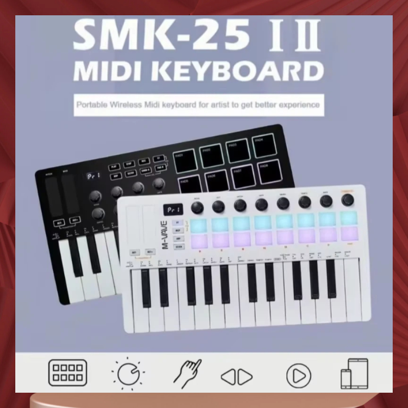 M-Vave Smk-25 Midi Keyboard Co - огляд і ціна Midi Controller Pad