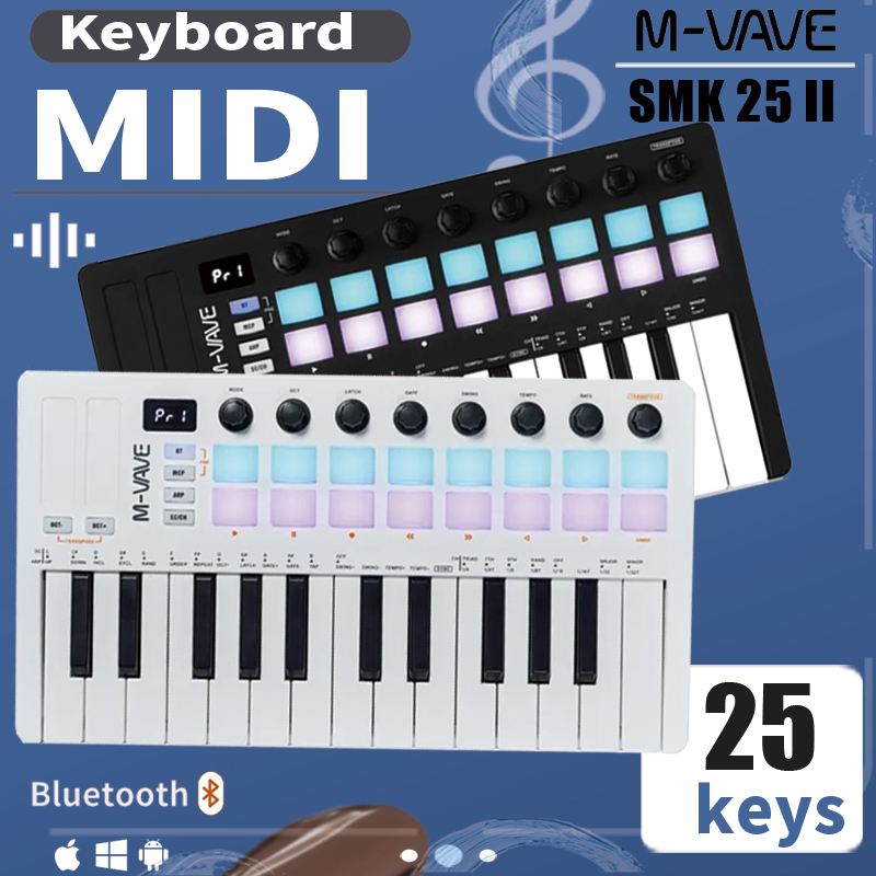 M-VAVE SMK-25 II MIDI Keyboard - огляд і ціна Midi Controller Pad