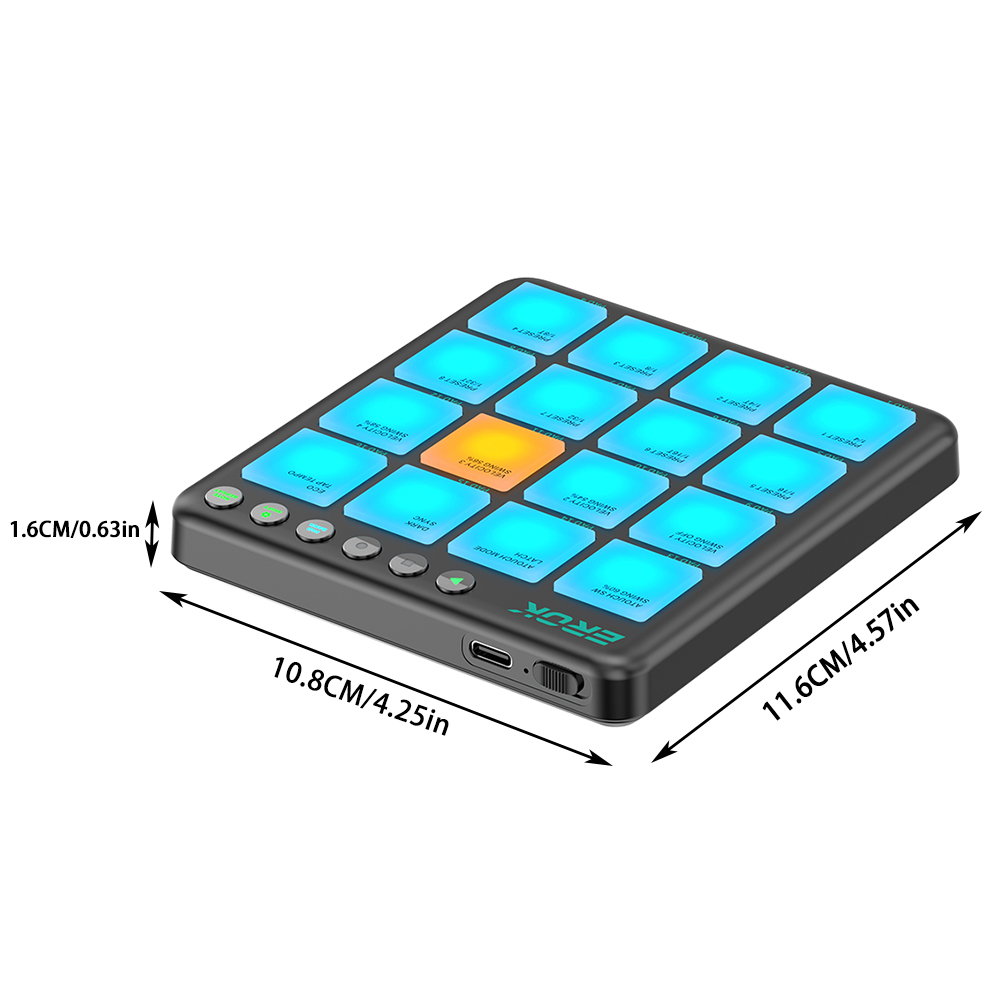 EROK PocketBeats MIDI Controll - огляд і ціна Midi Controller Pad