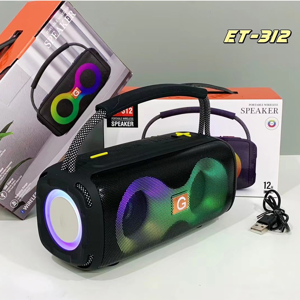 ET-312 Bluetooth Speaker Porta - огляд і ціна Audio Music Spotify