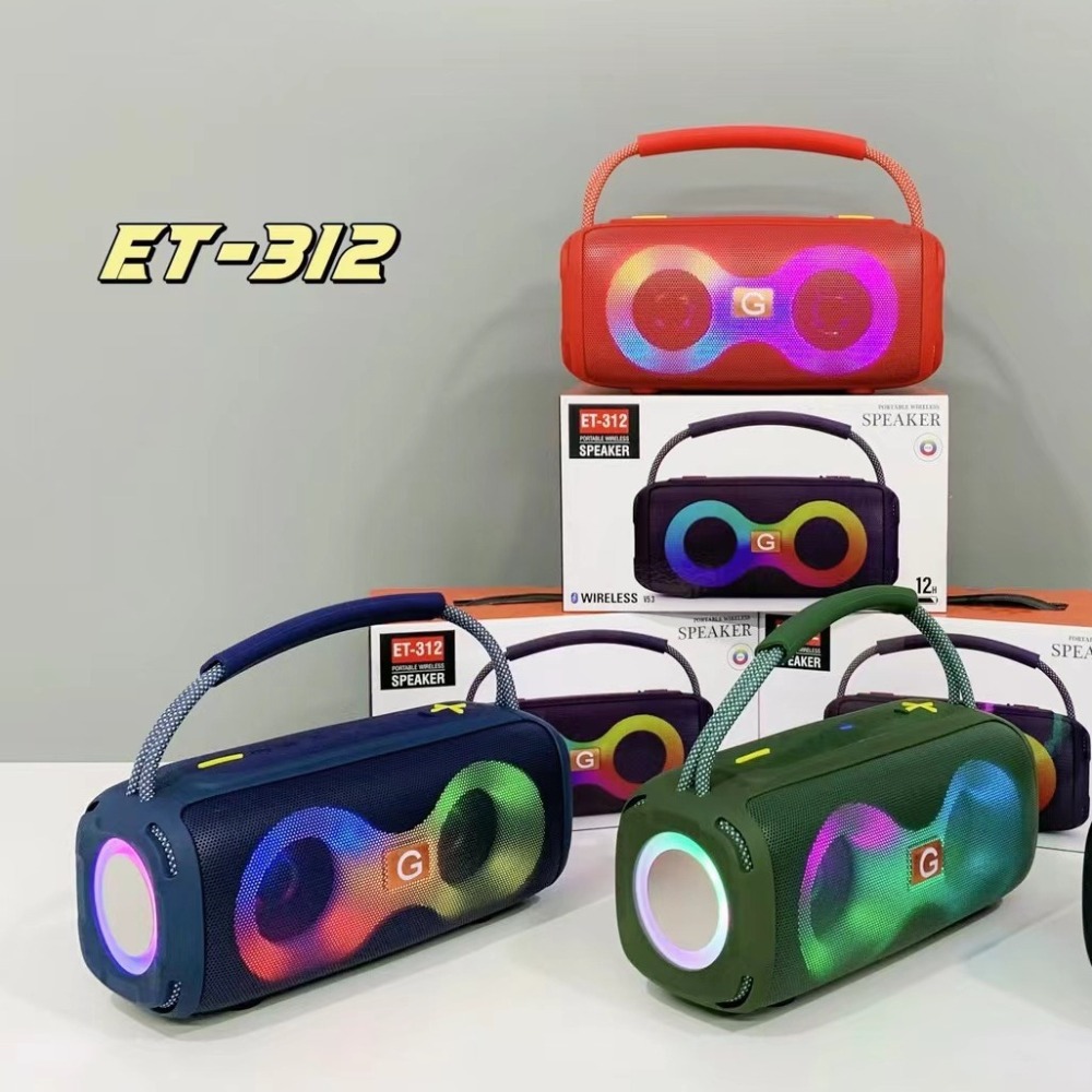 ET-312 Bluetooth Speaker Porta - огляд і ціна Audio Music Spotify