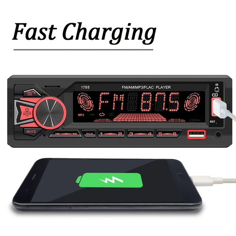 1DIN In-Dash FM Car Radio Ster - огляд і ціна Audio Without Music